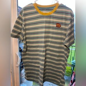 Dutch Bros multicolored Striped Rad short sleeve t-shirt